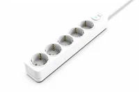 Inca IPW-44GB surge protector White 5 AC outlet(s) 230 V 1.5 m