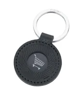 Troika Schlüsselanhänger Coin Adventure Schwarz - Motiv: Rund - Detailfarbe: Schwarz