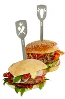 GEFU Burgerspiesse Torro 2 Stück - Produkttyp: Burgerspiesse - Material: Edelstahl - Set: Ja