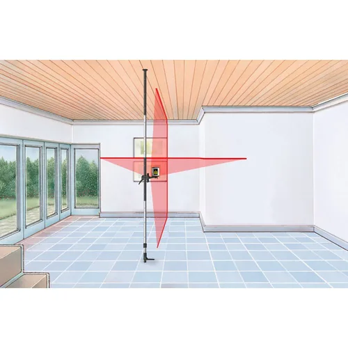 Laserliner Klemmstange TelePod Plus 330 cm - Zubehörtyp: Klemm- und Wandhalterung