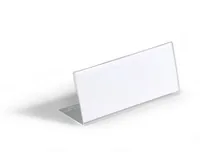 Durable 805419 nameplate Acrylic Rectangle