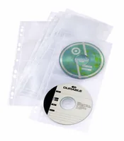 DURABLE CDDVD COVER LIGHT S 5 Stück transparent