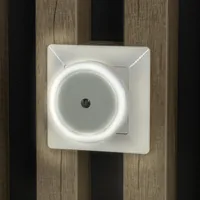 Entac Nachtlicht 0.5W Kreis CW White Dämmerungssensor