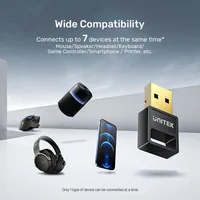 UNITEK BLUETOOTH ADAPTER 5.3 BLE USB-A BLACK