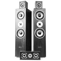 Fenton Standlautsprecher HF5B Schwarz - Detailfarbe: Schwarz - Lautsprecher Kategorie: Standlautsprecher - Nennleistung: 335 W - Aktiv Lautsprecher: Nein - Oberfläche: Kunststoff