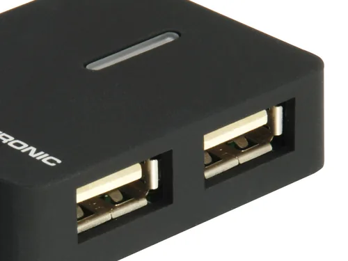 CONCEPTRONIC 4-Port Hub USB-A2.0->4xA2.0 o.Netz. sw