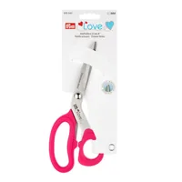 Prym  Love Schneiderschere für Stoff Pink, 21 cm - Verpackungseinheit: 1 Stück - Detailfarbe: Pink - Silber - Produkttyp: Schneiderschere