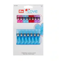 Prym Fabric clips 2.6cm and 5.5cm, 15 items