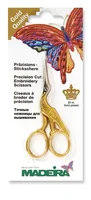 Madeira Stickzubehör Präzisions-Stickschere  1 Stück - Verpackungseinheit: 1 Stück - Detailfarbe: Gold - Produkttyp: Stickschere