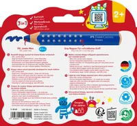 FABER-CASTELL Farbstifte Grippy 110624 10 Farben