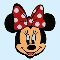 Mono-Quick Aufbügelbild Midi Disney Minnie Maus 1 Stück - Breite: 6.5 cm - Länge: 7 cm - Motiv: Minnie Mouse - Anzahl Stück: 1 Stück