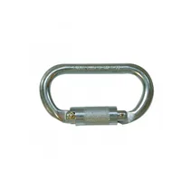 Zurrfix Stahlkarabiner mit Twistlockverschluss - Breite: 5.7 cm - Länge: 0.11 m - Produkttyp: Karabiner - Set: Nein - Detailfarbe: Silber - Anwendungsbereich: PKW