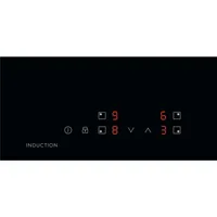 Electrolux LIL61424C Black Built-in 60 cm Zone induction hob 4 zone(s)