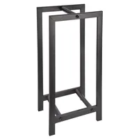 Esschert Design Holzregal Lagerturm, - Breite: 30 cm - Gewicht: 2.14 kg - Höhe: 59.7 cm - Tiefe: 23.5 cm - Aussenanwendung: Ja - Kamin Typ: Holzkorb