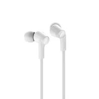 Belkin In-Ear-Kopfhörer Rockstar USB-C Anschluss Weiss - Detailfarbe: Weiss - Kopfhörer Ausstattung: Mikrofon - Schweissabweisend - Spritzwassergeschützt - Verbindungsmöglichkeiten: Kabelgebunden - Einsatzbereich: Lifestyle-Kopfhörer - Sport-Kopfhörer - T