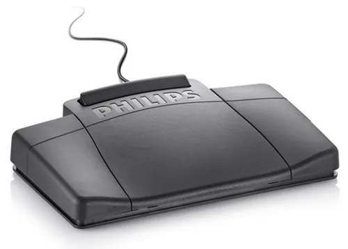 Philips Fussschalter LFH2210 - Schnittstellen: 3.5 mm Klinke - Produkttyp: Diktierlösungen Zubehör
