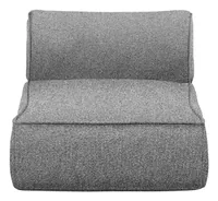 Blomus STAY Bouclé 95 x 75 x 68 cm, Stone - Tiefe: 95 cm - Breite: 75 cm - Höhe: 68 cm - Belastbarkeit: 100 kg - Sitzhöhe: 63 cm - Detailmaterial: Kunststoff
