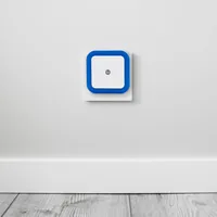 Entac Nachtlicht 0.5W quadratisch CW Blue Dämmerungssensor
