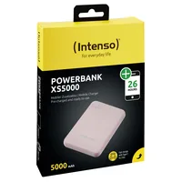 Intenso Powerbank XS5000 rosé 5000 mAh inkl. USB-A to Type-C