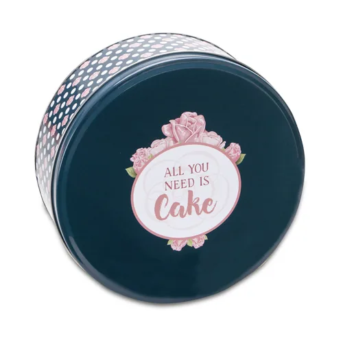 Städter Vorratsdose All you need is cake 1.7 l, Mehrfarbig - Produkttyp: Aufbewahrungsbox - Materialtyp: Metall - Material: Weissblech - Detailfarbe: Mehrfarbig - Set: Nein - Verpackungseinheit: 1 Stück