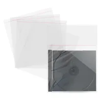 MediaRange CD Hüllen 100pcs Folientaschen 10.4mm transparent