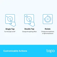 TP-Link Smart Dimmer Switch Tapo S200D - Detailfarbe: Weiss - Protokoll: Ohne - Produkttyp: Beleuchtung - Taster und Schalter - Systemkommunikation: Wireless - System-Kompatibilität: Keine