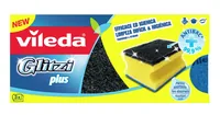 Vileda 139787 sponge Rectangular Fiber Black, Blue, Yellow 3 pc(s)