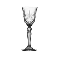 Lyngby Brandyglas Aquavit Melodia 4 Stück, 5 cl - Material: Kristallglas - Höhe: 14 cm - Volumen: 50 ml - Glas Typ: Schnapsglas - Verpackungseinheit: 4 Stück - Detailfarbe: Transparent