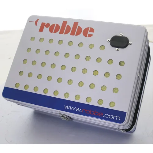 robbe LiPo-Box ro-safety klein - Tiefe: 300 mm - Breite: 220 mm - Anzahl Fächer: 1 × - Höhe: 180 mm - Bauform: Koffer