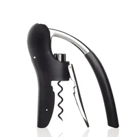 Blomus Korkenzieher Leverman Pro Schwarz - Produkttyp: Korkenzieher - Detailfarbe: Schwarz - Material: Stahl - Kunststoff - Betriebsart: Manueller Betrieb
