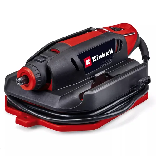 Schleif- und Gravur-Werkzeug TC-MT 150 E (schwarz/rot, 150 Watt, 117-teiliges Zubehör-Set)
