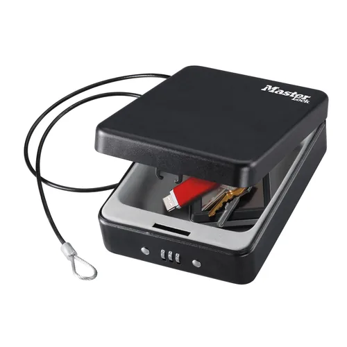 Master Lock Verschlussbox für unterwegs P005CEURBLKHRO
