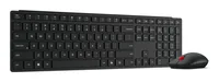 Lenovo 4X31S04814 keyboard Mouse included Office RF Wireless + Bluetooth German Black