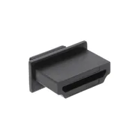 InLine 59948L protezione antipolvere Copertura antipolvere per PC/Server Nero