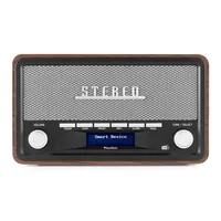 Audizio DAB+ Radio Foggia Grau - Radio Tuner: FM - DAB+ - Stromversorgung: Batteriebetrieb - Netzbetrieb - Detailfarbe: Grau - Ausstattung: Display - Weckfunktion - Senderspeicher - Typ: Tischradio