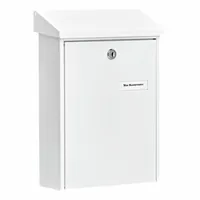 BURG-WÄCHTER Daily 5861 W mailbox White Wall-mounted mailbox Steel