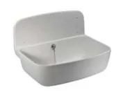 diaqua® Waschbecken Kunststoff - Material: Kunststoff - Einsatzort: Waschküche - Farbe: Weiss - Art: Waschbecken