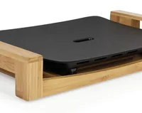 KOENIG B02330 Raclette Grill 4 Person(en) 1600 W Bambus, Schwarz