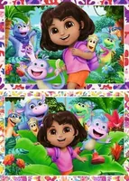 Ravensburger Puzzle Dora the Explorer - Motiv: Film / Comic - Altersempfehlung ab: 4 Jahren - Tiefe: 19 cm - Breite: 28 cm - Effekte: Keine - Eigenschaften: Keine Eigenschaft