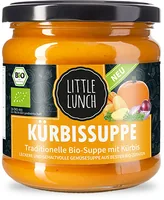 Little Lunch Kürbissuppe Klassik Bio 350 ml - Produkttyp: Gemüse- & Pilzsuppe - Nährwertangabe pro: 100 ml - Energiegehalt (in kj): 224 KJ - Energiegehalt (in kcal): 54 Kcal - Fett: 2.8 g - Gesättigte Fettsäuren: 1.8 g