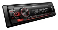 Pioneer Autoradio MVH-S420BT 1 DIN - Verbindungsmöglichkeiten: USB - Bluetooth - Optisches Laufwerk: Kein optisches Laufwerk - Radio Tuner: FM - GPS: Nein - Frontanschlüsse: 3.5 mm Klinke - Bluetooth: Ja