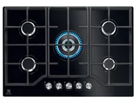 Electrolux KGG75362K Nero Da incasso 75 cm Gas 5 Fornello(i)