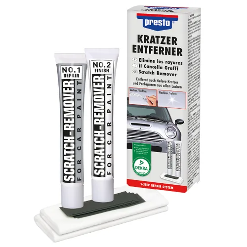 Presto Lackreparaturset Kratzer-Entferner - Detailfarbe: Weiss - Set: Ja - Zubehörtyp: Reparatur-Kit