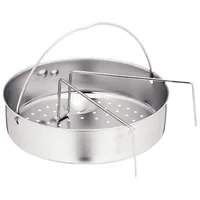 WMF Dämpfeinsatz Schnellkochtopf gelocht 22 cm - Produkttyp: Dämpfeinsatz - Materialeigenschaften: Spülmaschinenfest - Durchmesser Min.: 22 cm - Durchmesser Max.: 22 cm - Material: Cromargan