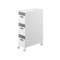 Yamazaki Regal Tower 16.6 x 43 x 58 cm, Weiss - Nachhaltigkeit: Nicht angegeben - Produkttyp: Regal - Detailfarbe: Weiss - Breite: 43 cm - Höhe: 58 cm - Tiefe: 16.6 cm