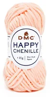 DMC Wolle Happy Chenille Hellrosa, 38 m - Packungsgrösse: 1 Stück - Waschbar bei: 40 °C - Länge: 38 m - Detailfarbe: Hellrosa - Material: Polyester - Nadelstärke: 3 mm