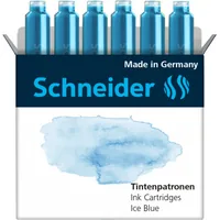SCHNEIDER Tintenpatronen 166130 ice blue 6 Stk.