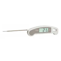 TFA Dostmann Einstichthermometer THERMO JACK GOURMET, Weiss - Typ: Fleischthermometer - Anwendungsbereich: Grill - Backofen - Kabelgebunden: Nein - Displaytyp: Digital - App kompatibel: Nein