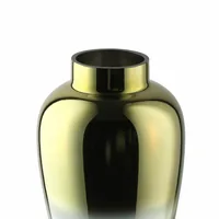 EGLO Vase Sirannana 27 cm, Gold/Transparent - Assortiert: Nein - Detailfarbe: Gold - Transparent - Höhe: 27 cm - Detailmaterial: Glas - Grundmaterial: Glas