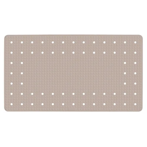 WENKO 23145100 tappetino da bagno e adesivo antiscivolo Tappetino da bagno antiscivolo Grigio talpa